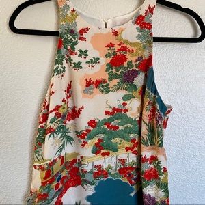 Zara open back tank, medium